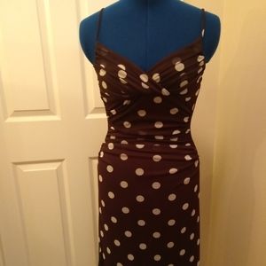 Polka Dot Formal Dress